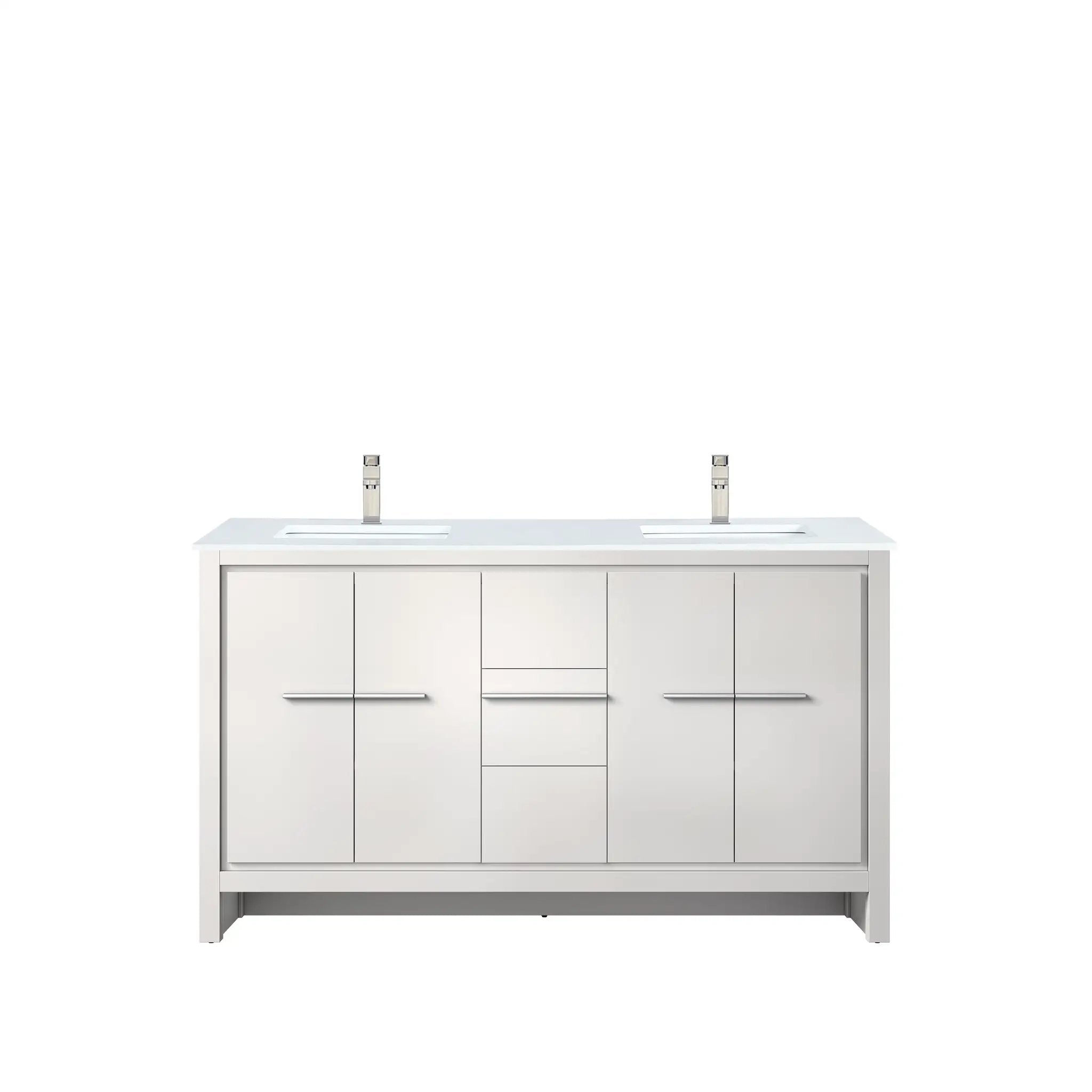 Lexora Lafarre 60 in W x 20 in D Double Bath Vanity by Lexora