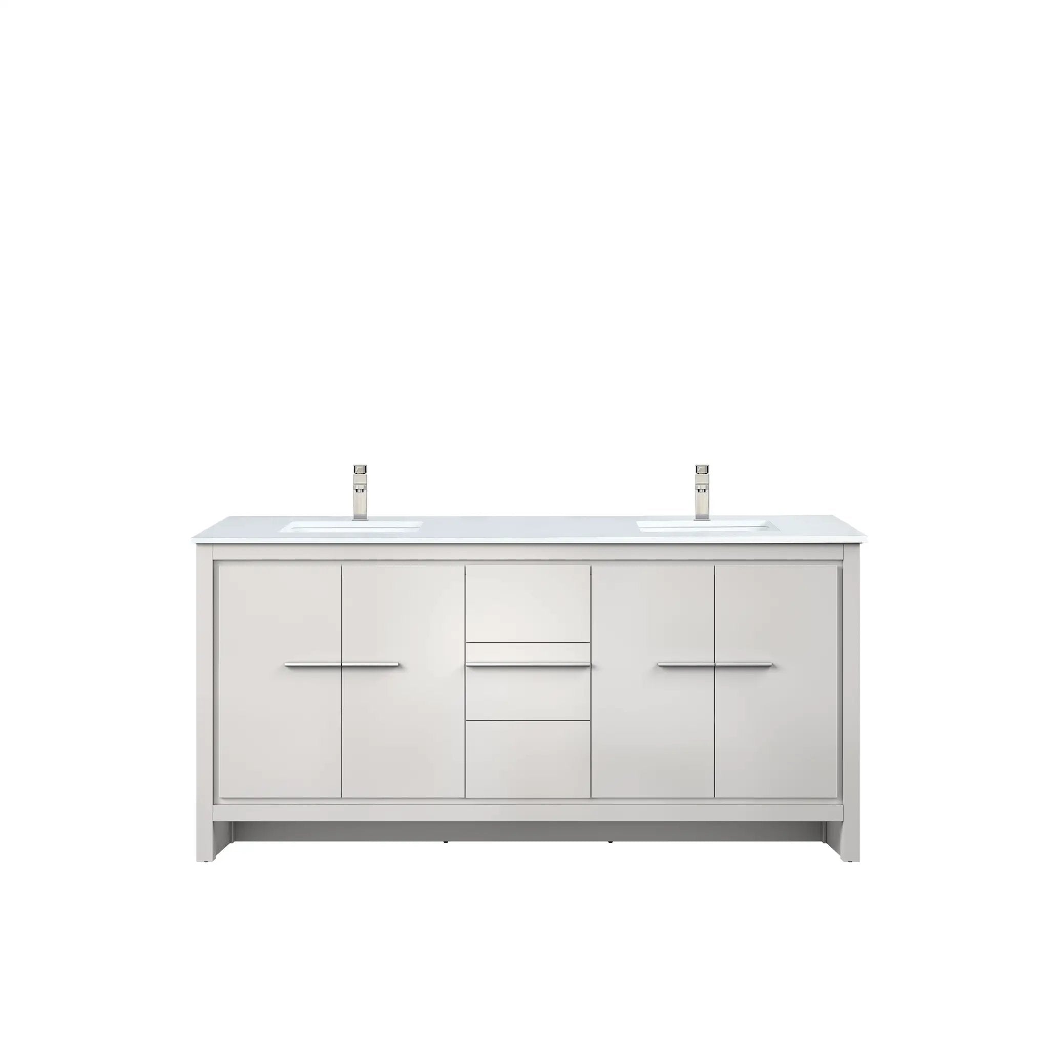Lexora Lafarre 72 in W x 20 in D Double Bath Vanity by Lexora