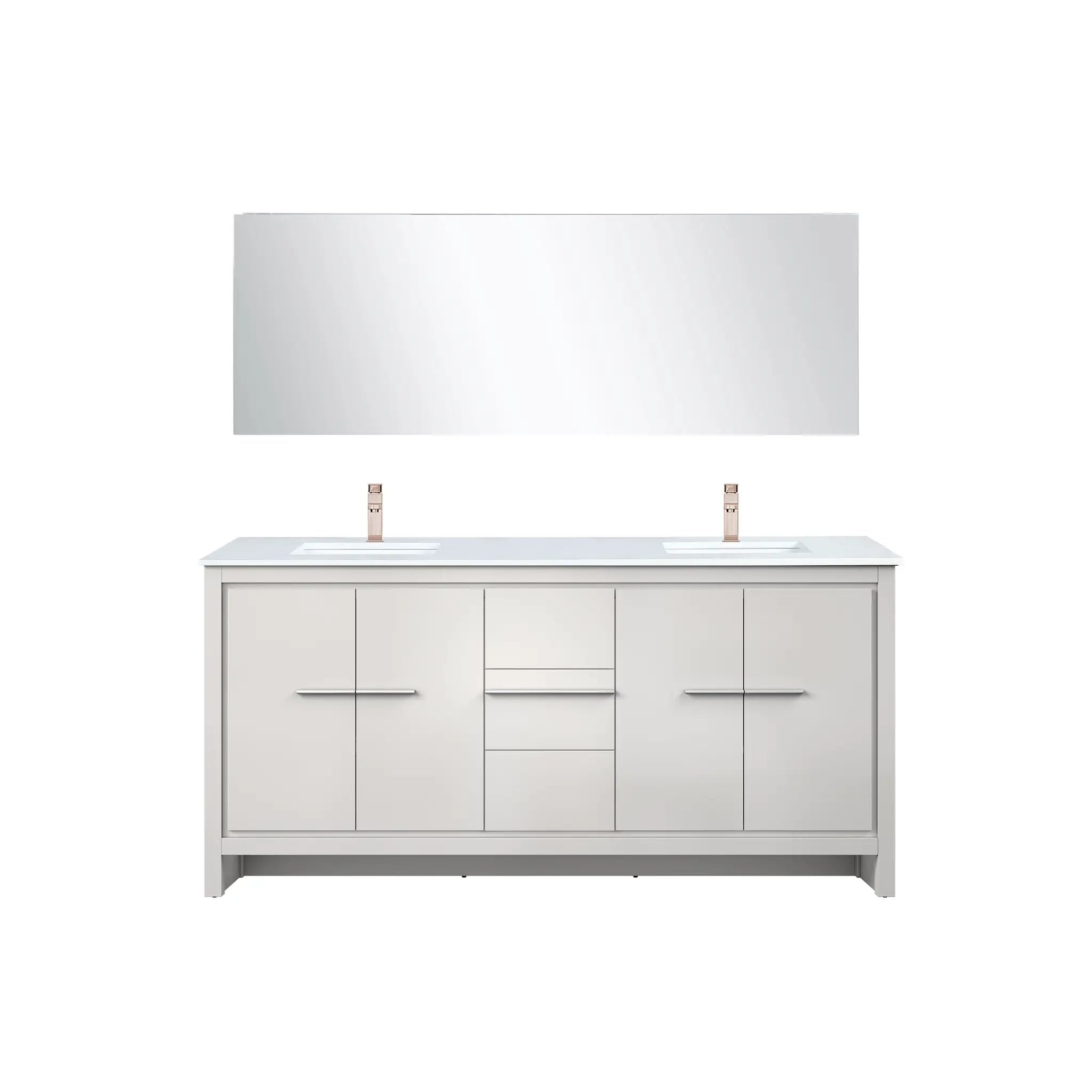 Lexora Lafarre 72 in W x 20 in D Double Bath Vanity by Lexora