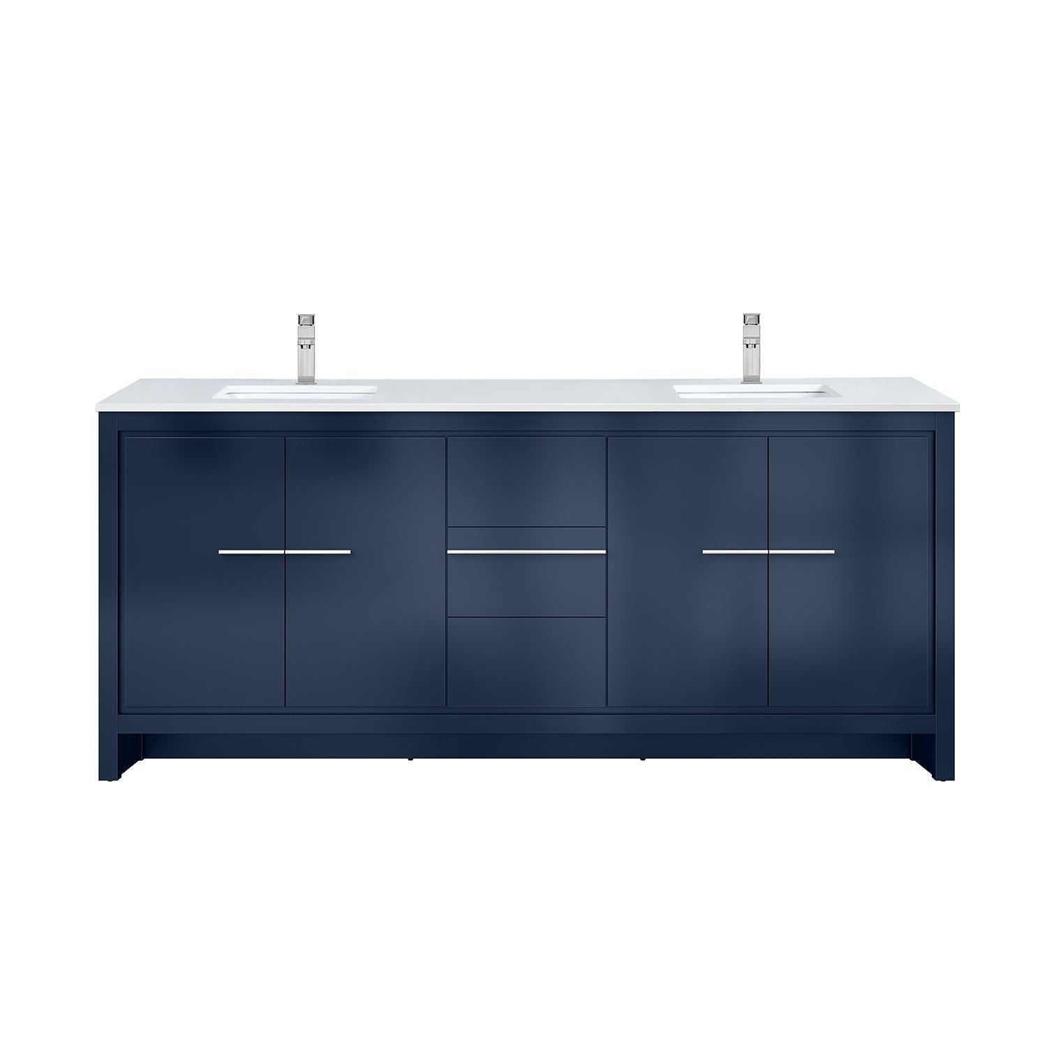 Lexora Lafarre 80 in W x 20 in D Double Bath Vanity by Lexora