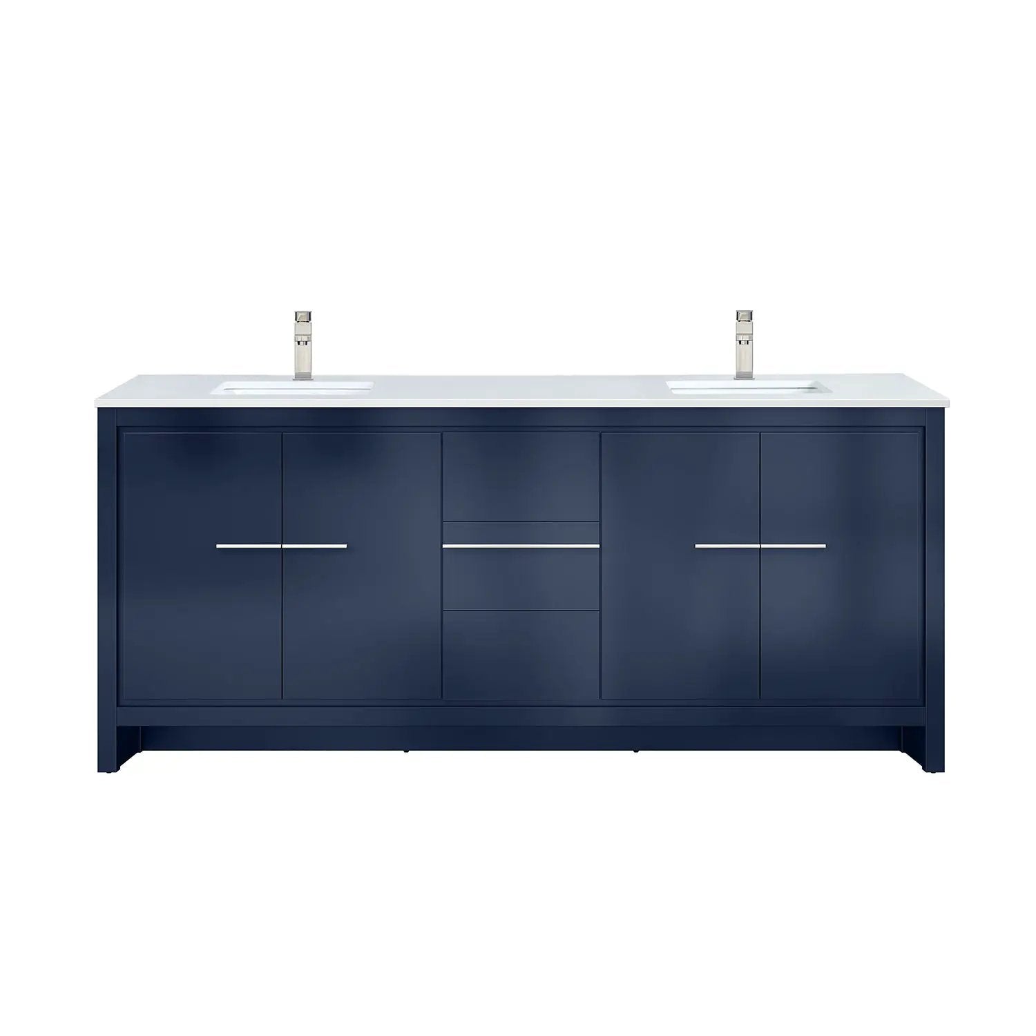 Lexora Lafarre 80 in W x 20 in D Double Bath Vanity by Lexora