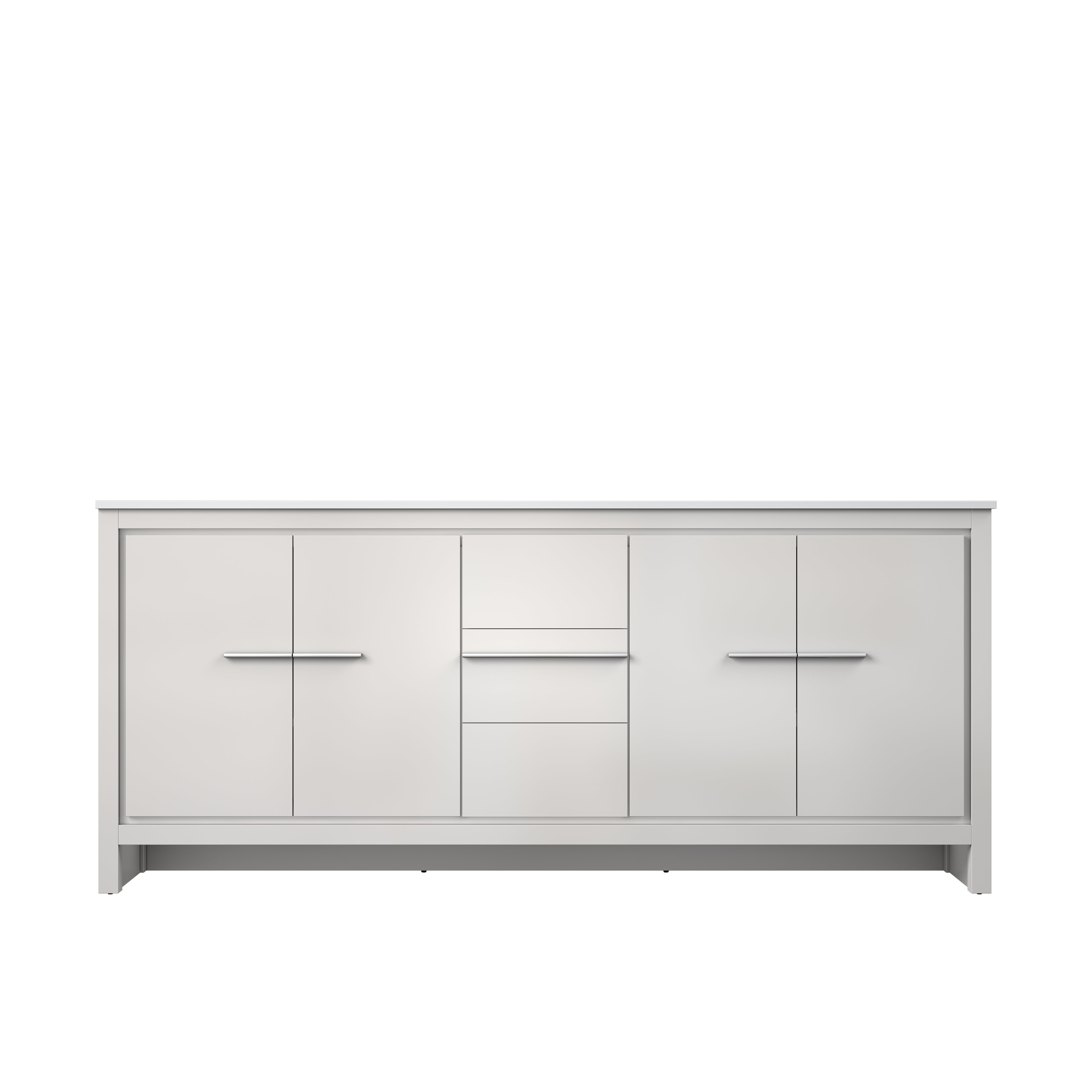 Lexora Lafarre 80 in W x 20 in D Double Bath Vanity