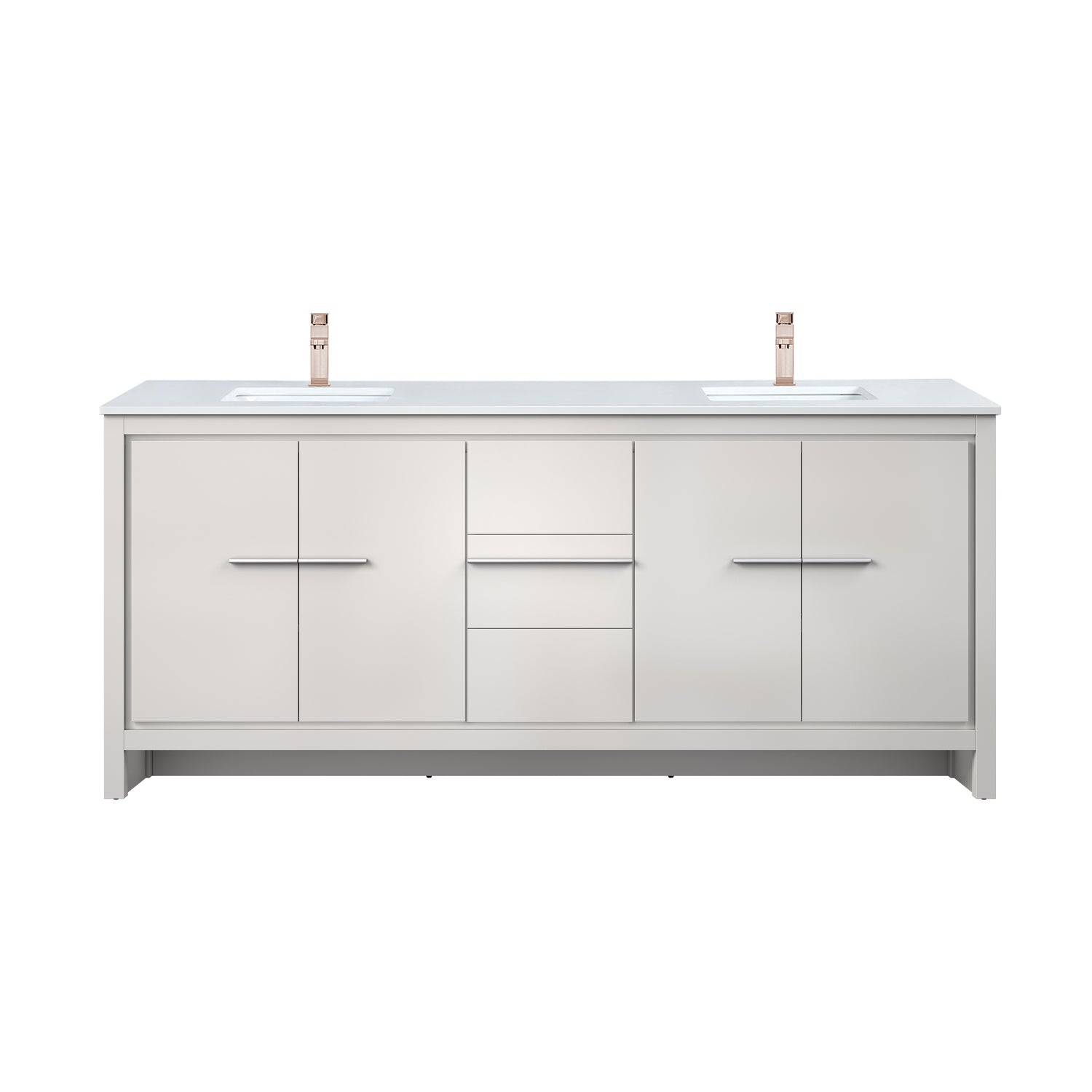 Lexora Lafarre 80 in W x 20 in D Double Bath Vanity by Lexora