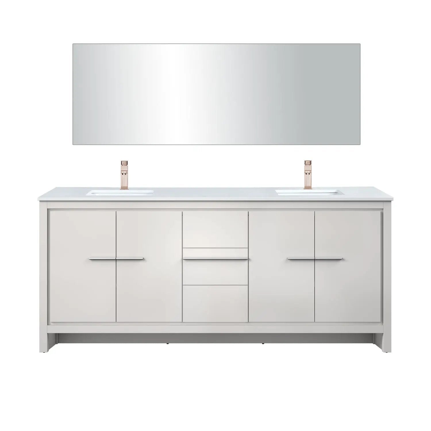 Lexora Lafarre 80 in W x 20 in D Double Bath Vanity by Lexora