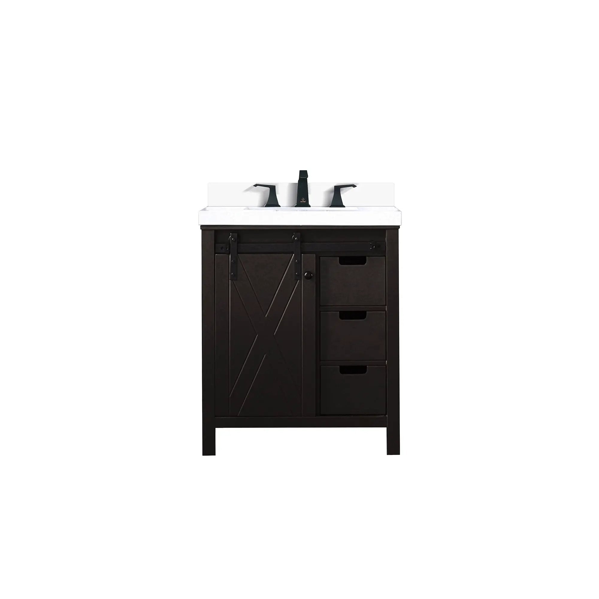 Lexora Marsyas 30 in W x 22 in D Bath Vanity by Lexora