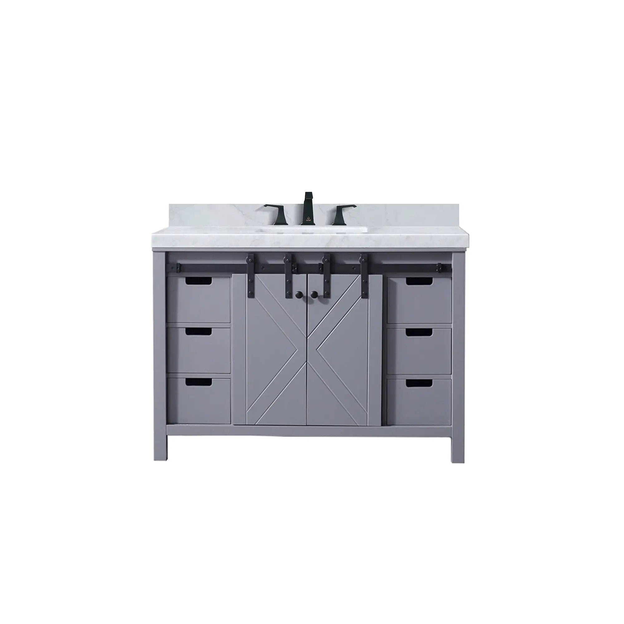 Lexora Marsyas 48 in W x 22 in D Bath Vanity by Lexora