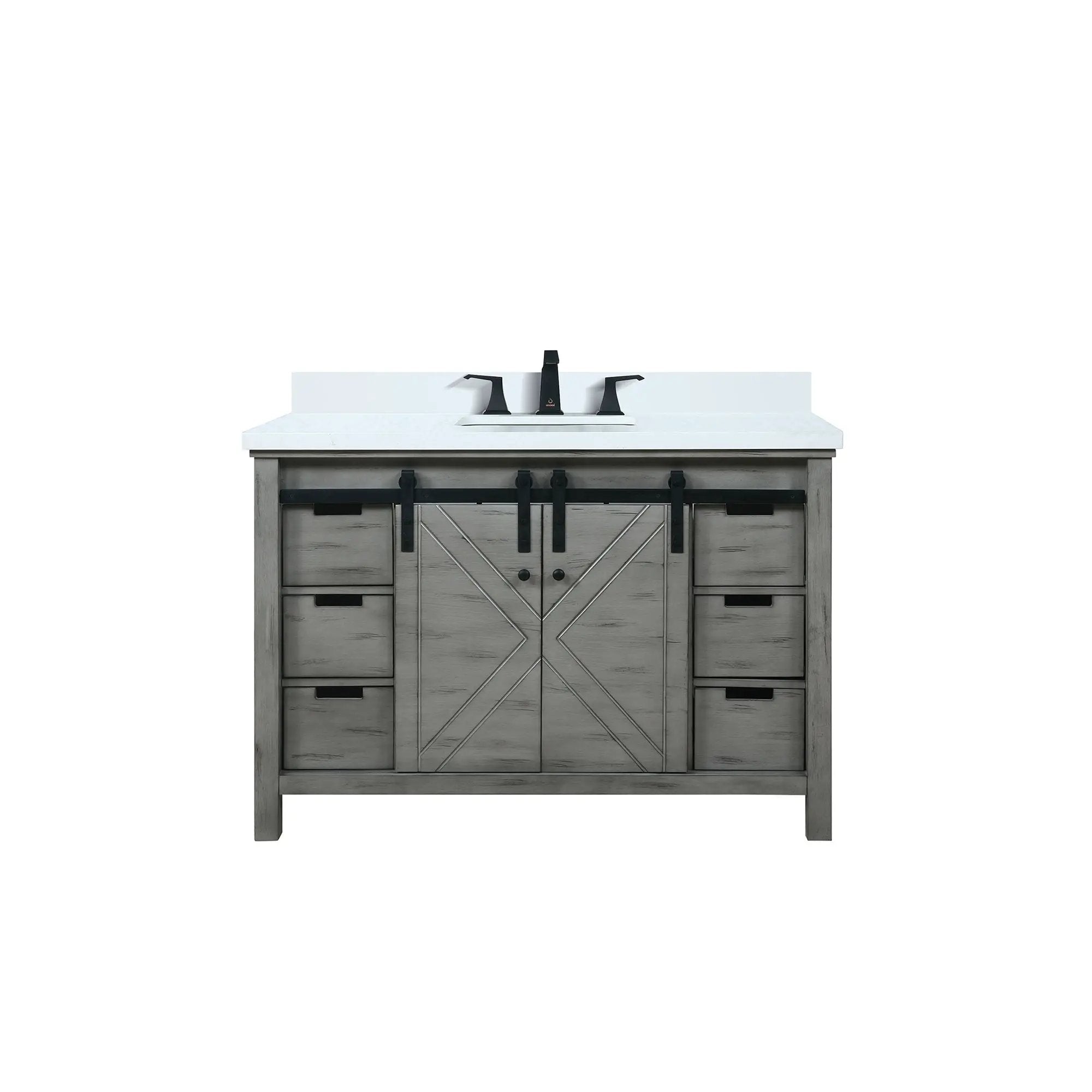 Lexora Marsyas 48 in W x 22 in D Bath Vanity by Lexora