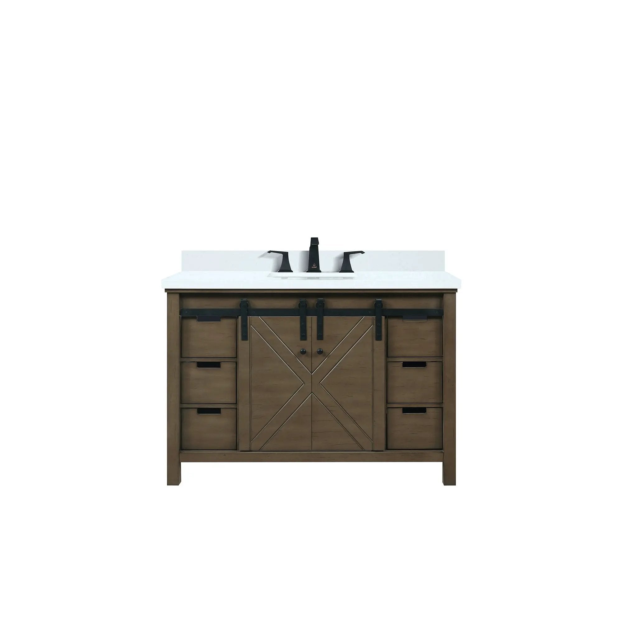 Lexora Marsyas 48 in W x 22 in D Bath Vanity by Lexora