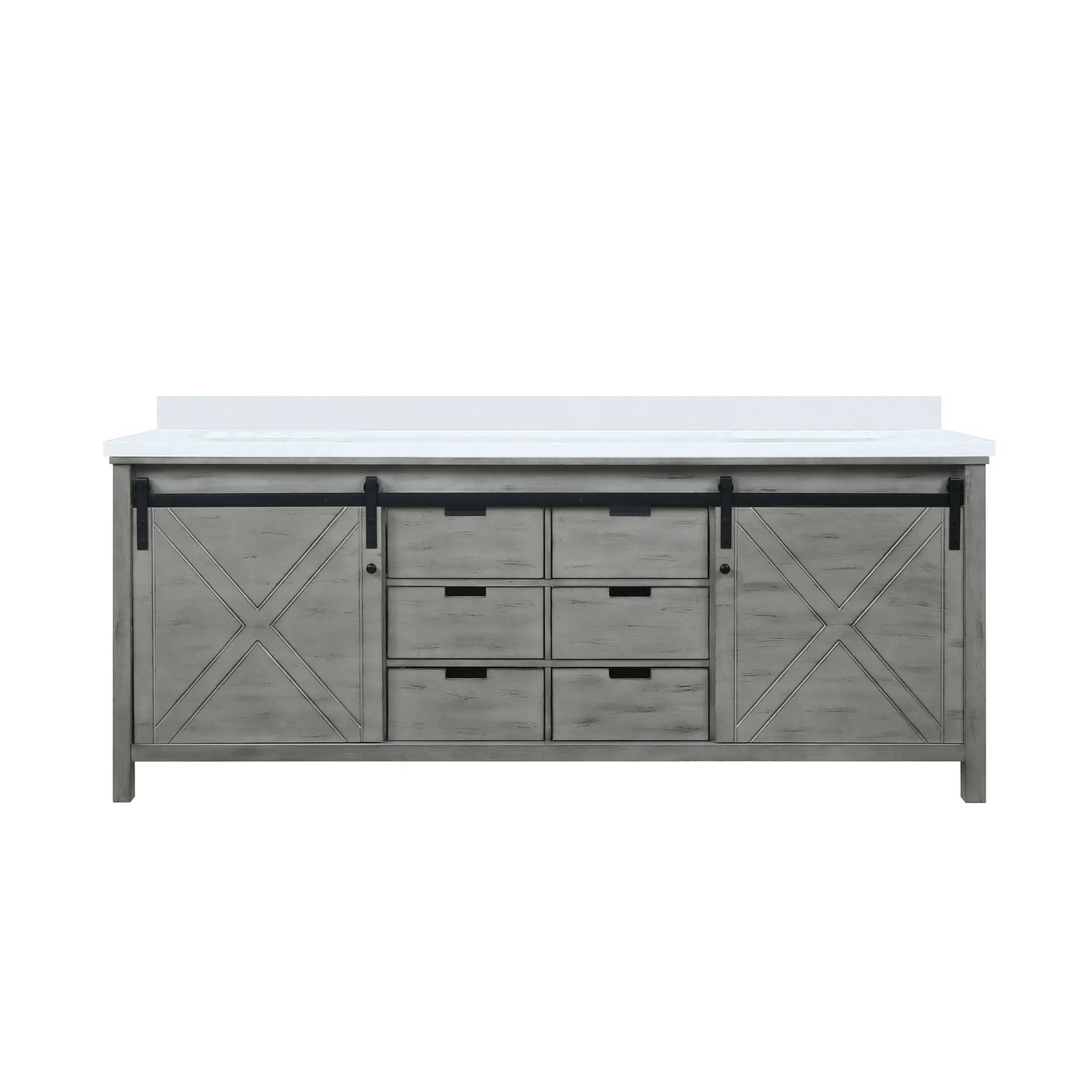 Lexora Marsyas 84 in W x 22 in D Double Bath Vanity by Lexora
