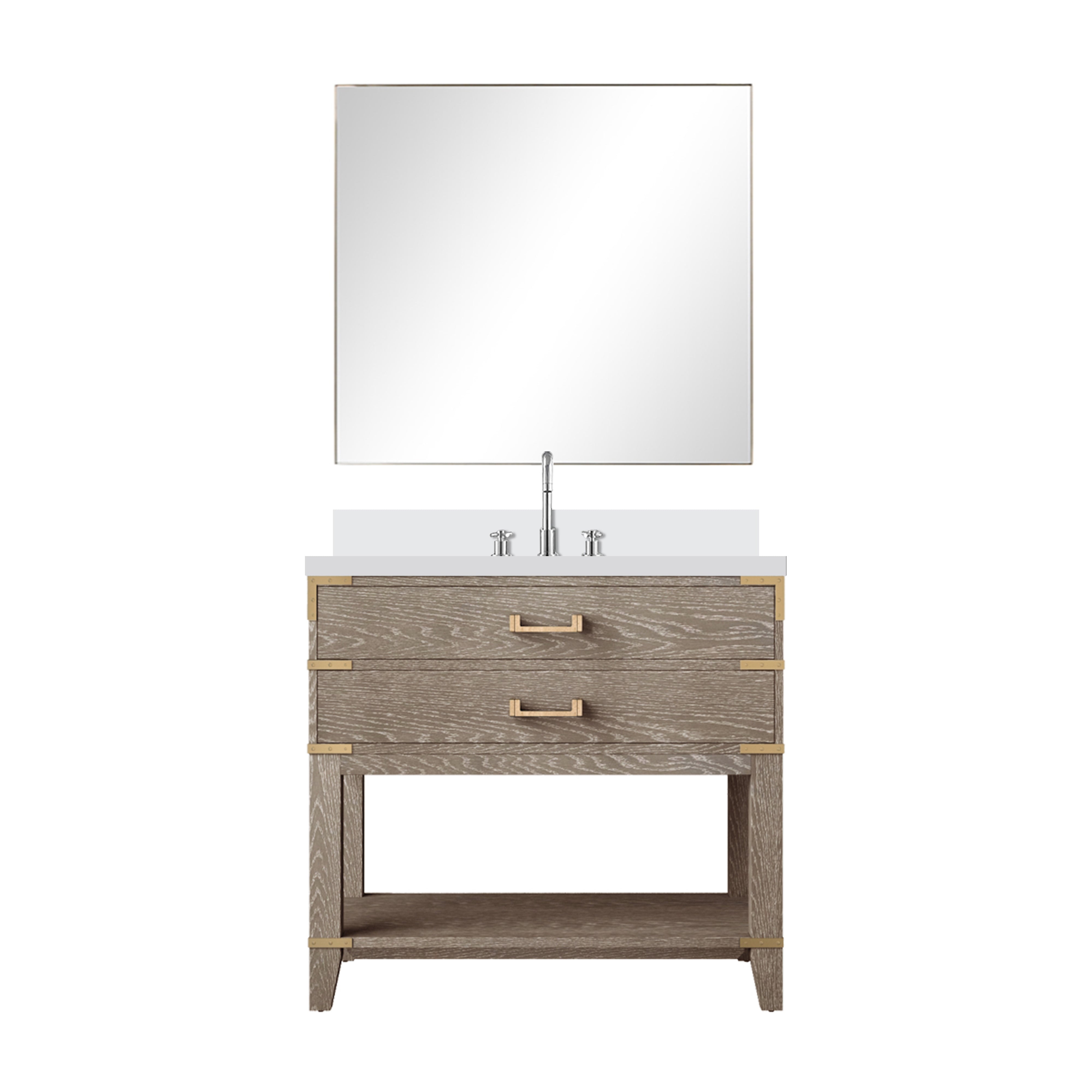 Lexora Norwalk 36 in W x 22 in D Single Bath Vanity