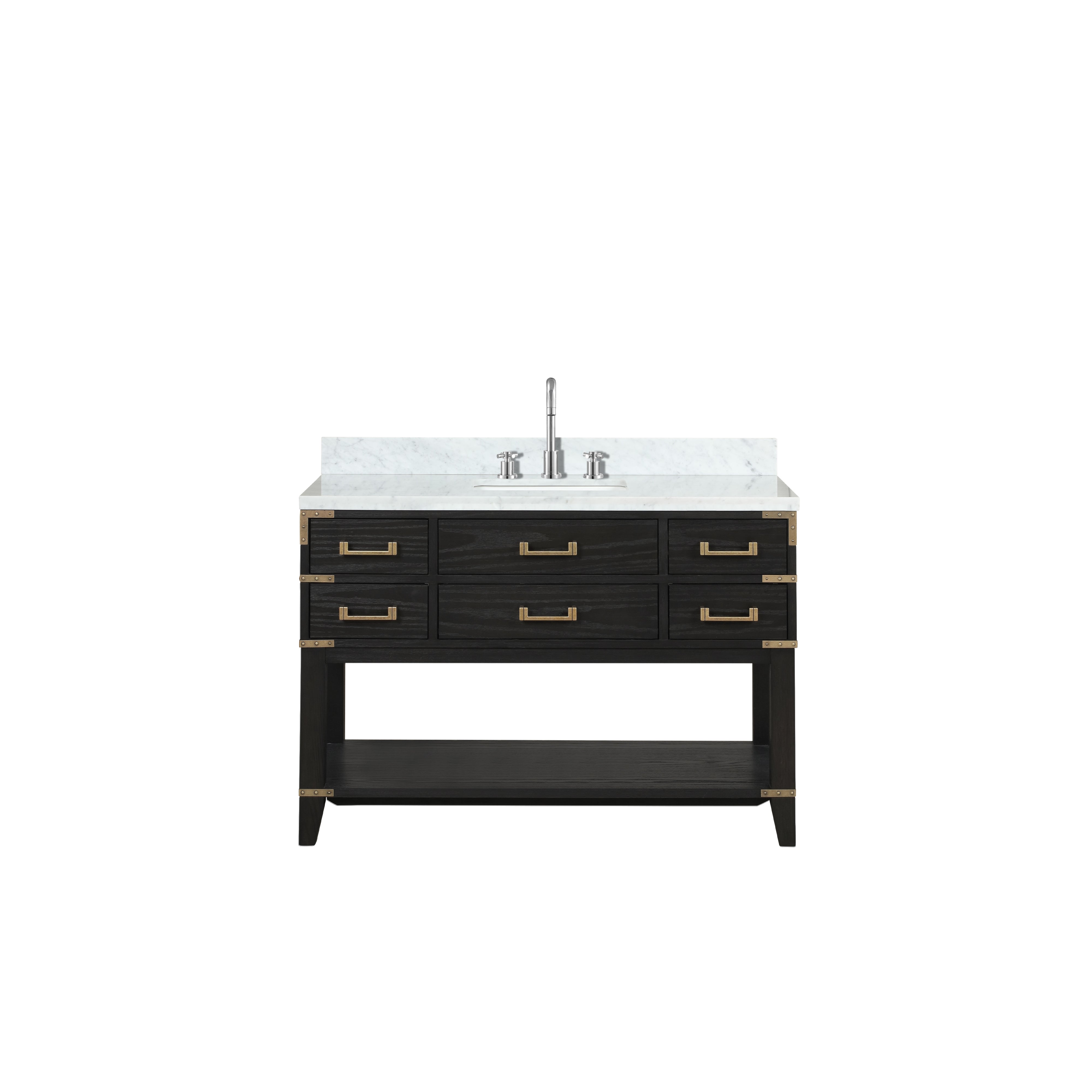 Lexora Norwalk 48 in W x 22 in D Single Bath Vanity