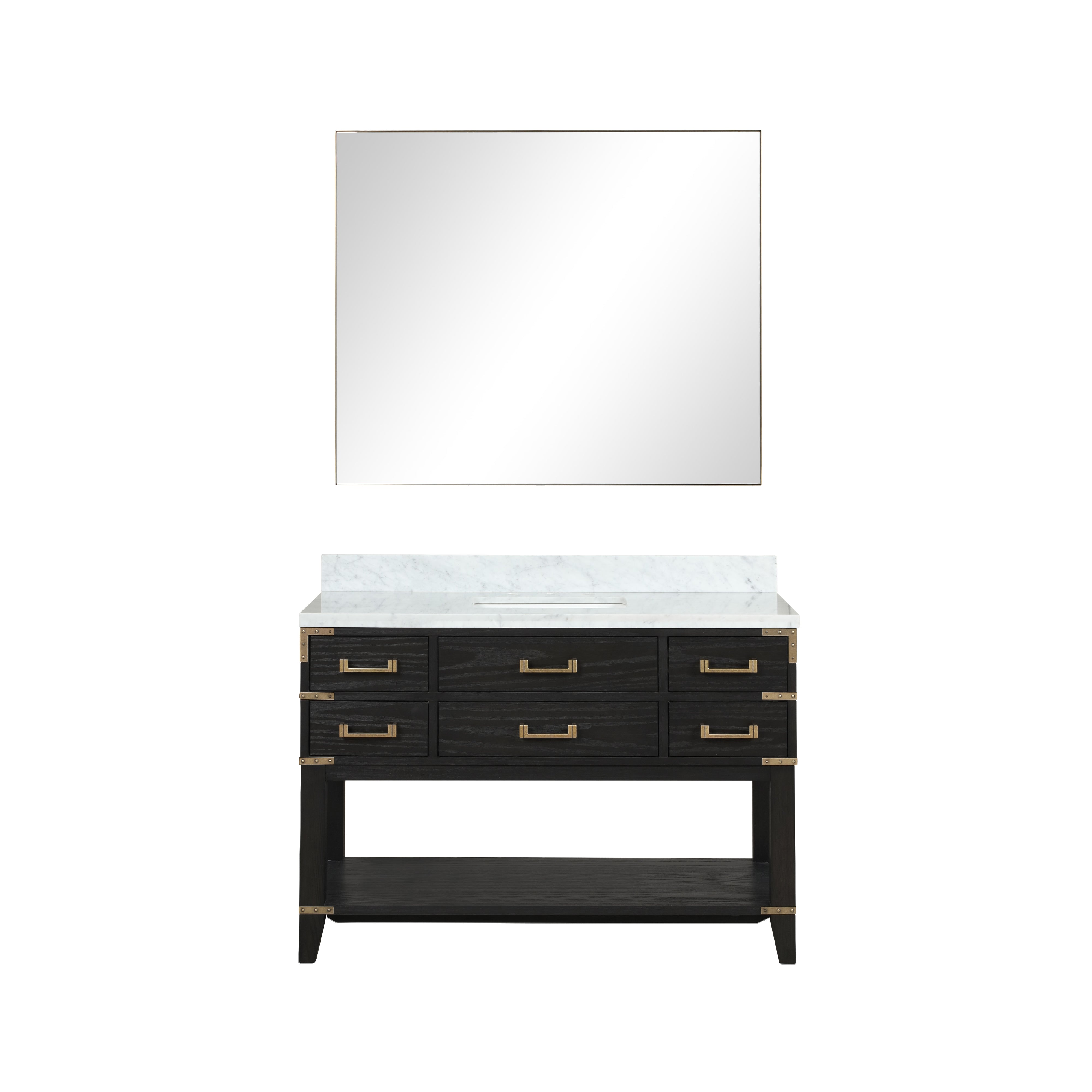 Lexora Norwalk 48 in W x 22 in D Single Bath Vanity