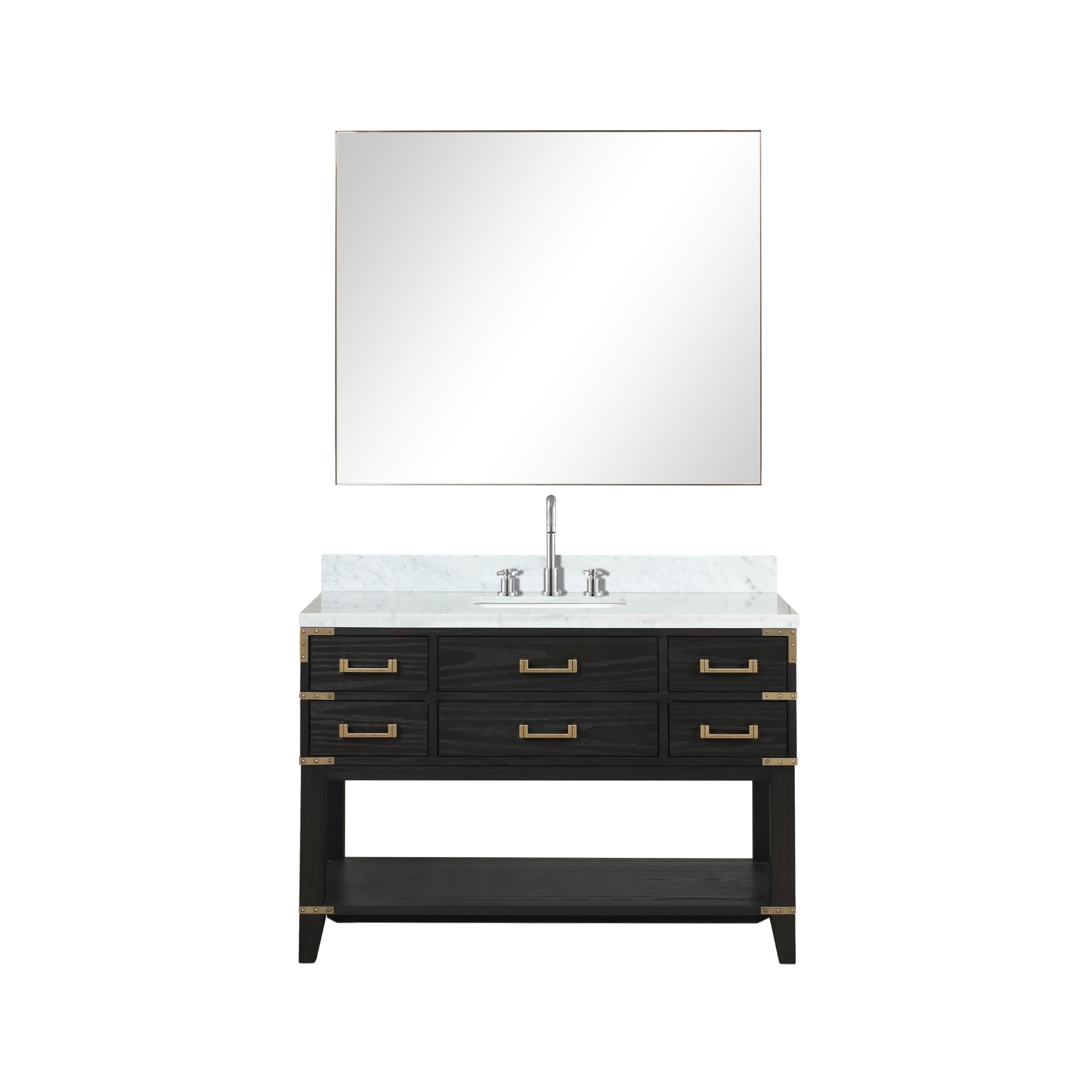 Lexora Norwalk 48 in W x 22 in D Single Bath Vanity