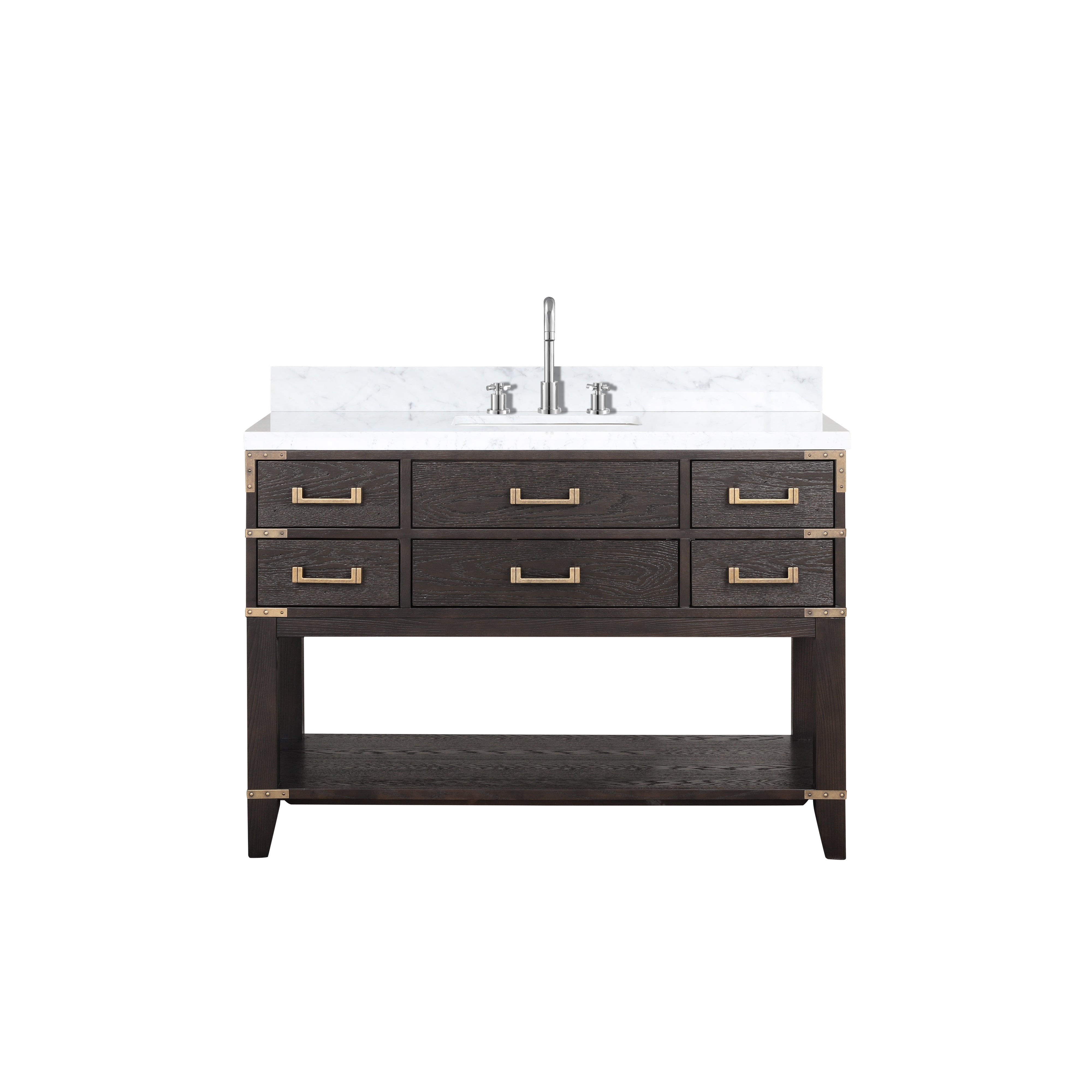 Lexora Norwalk 48 in W x 22 in D Single Bath Vanity