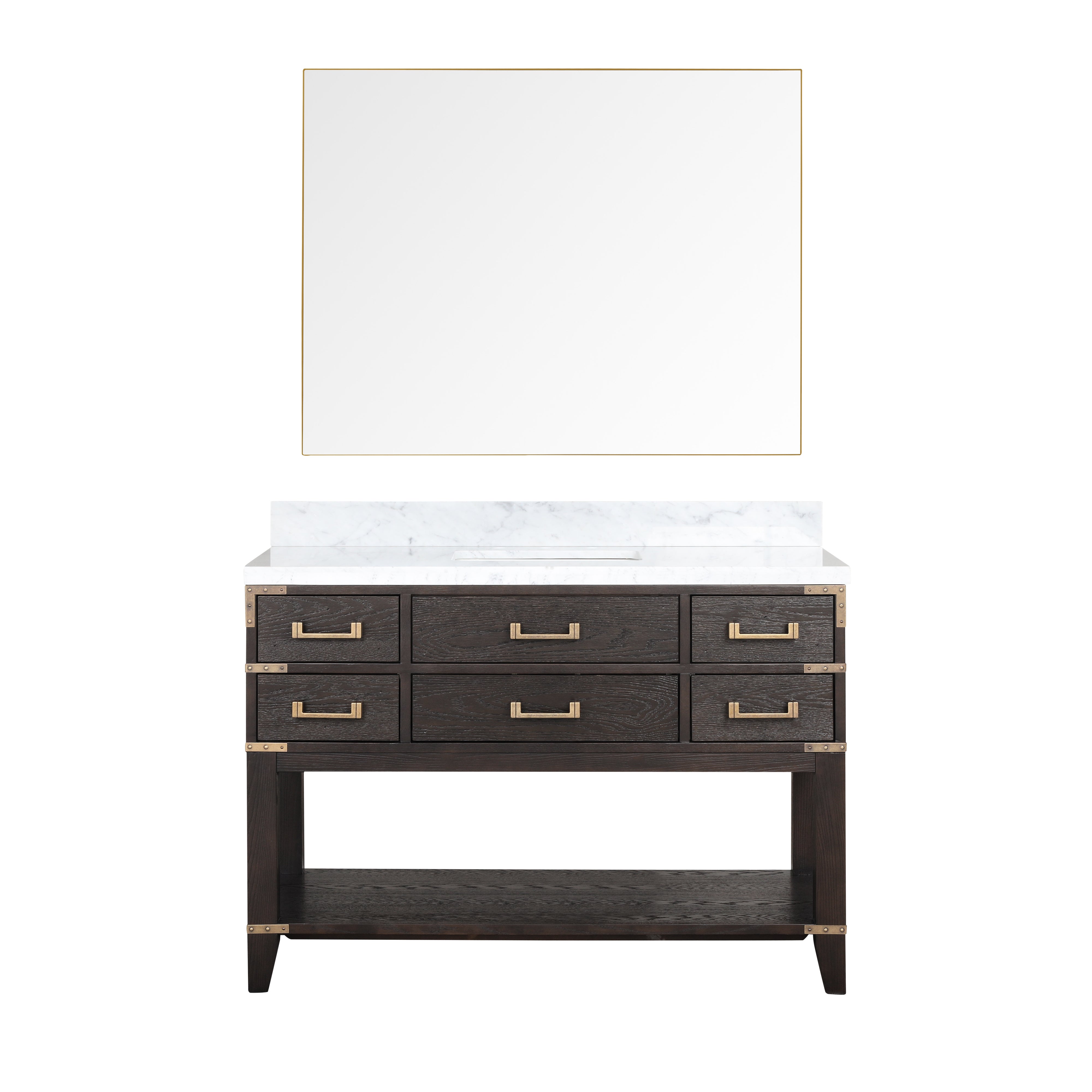 Lexora Norwalk 48 in W x 22 in D Single Bath Vanity