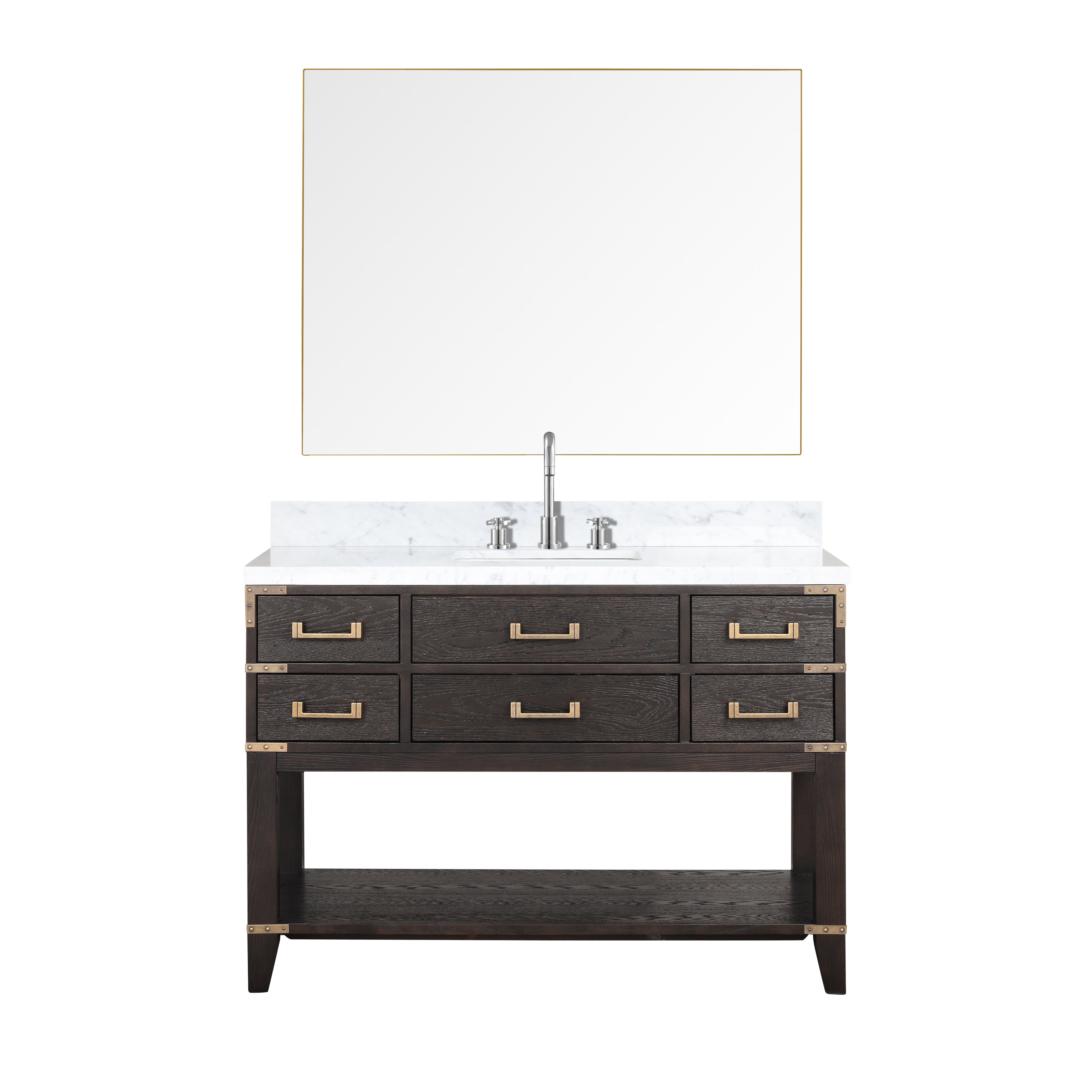 Lexora Norwalk 48 in W x 22 in D Single Bath Vanity