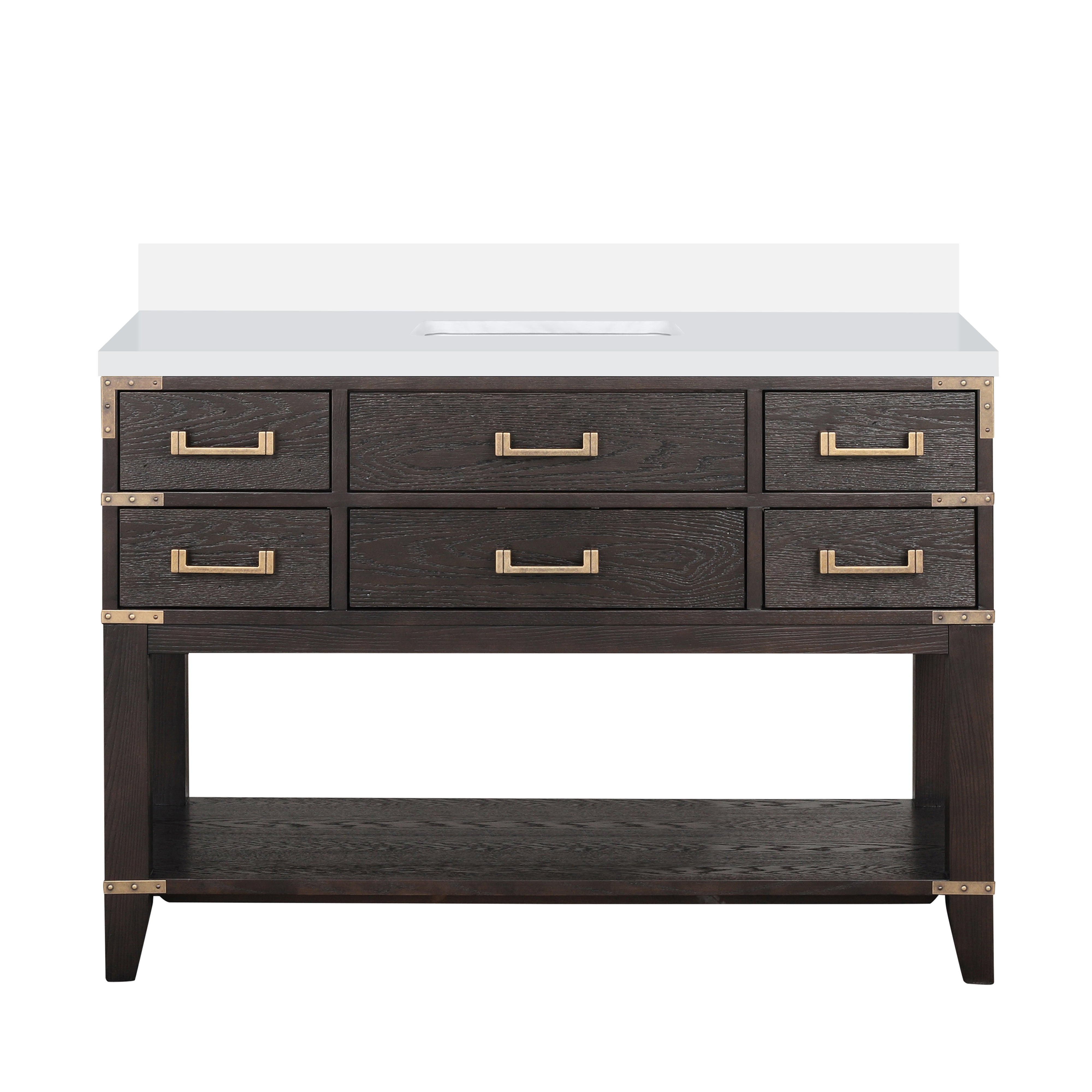 Lexora Norwalk 48 in W x 22 in D Single Bath Vanity