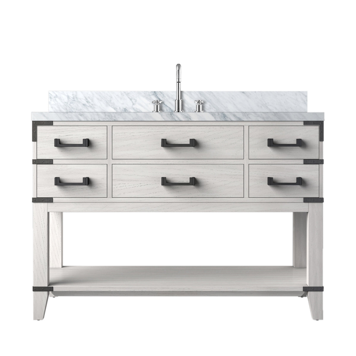 Lexora Norwalk 48 in W x 22 in D Single Bath Vanity