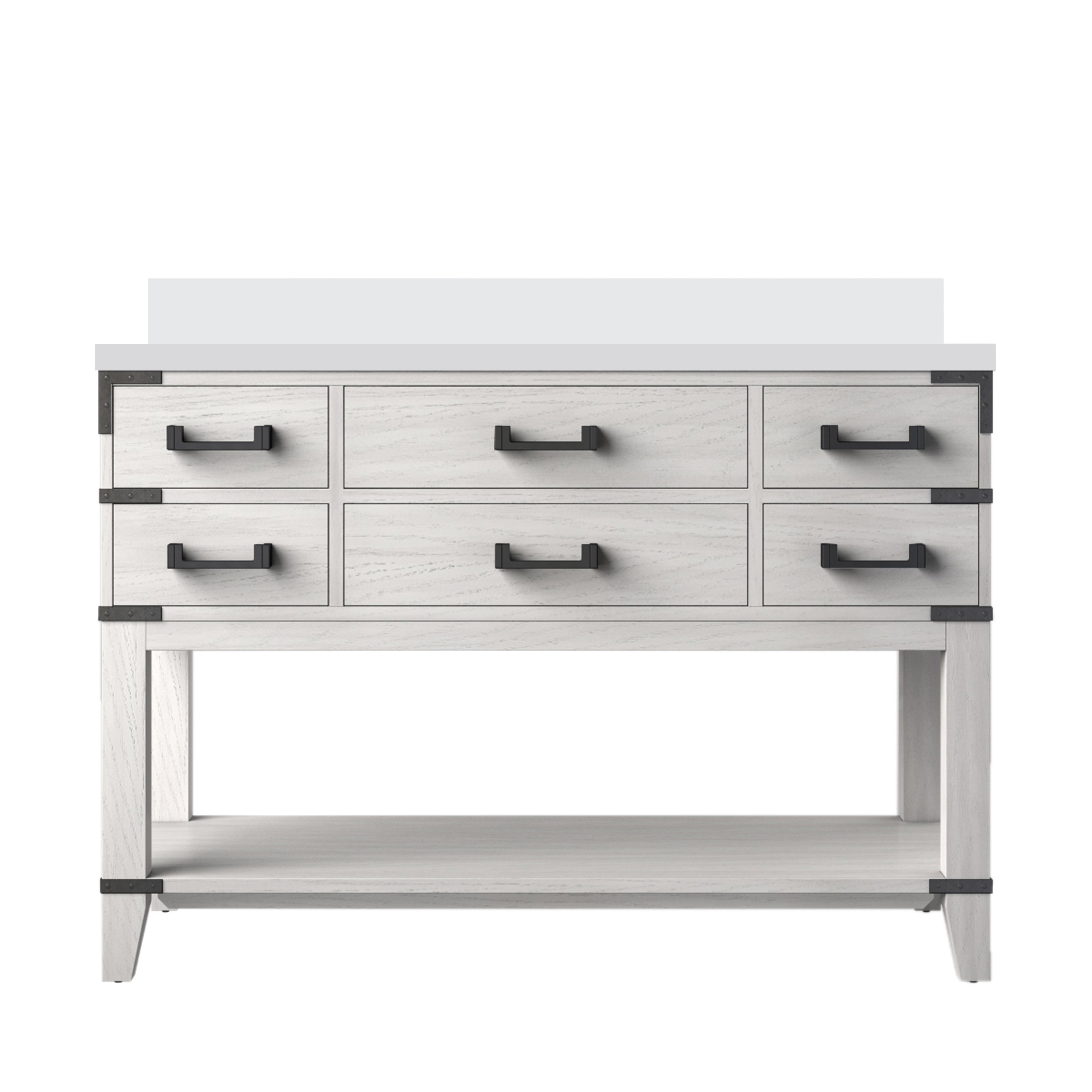 Lexora Norwalk 48 in W x 22 in D Single Bath Vanity