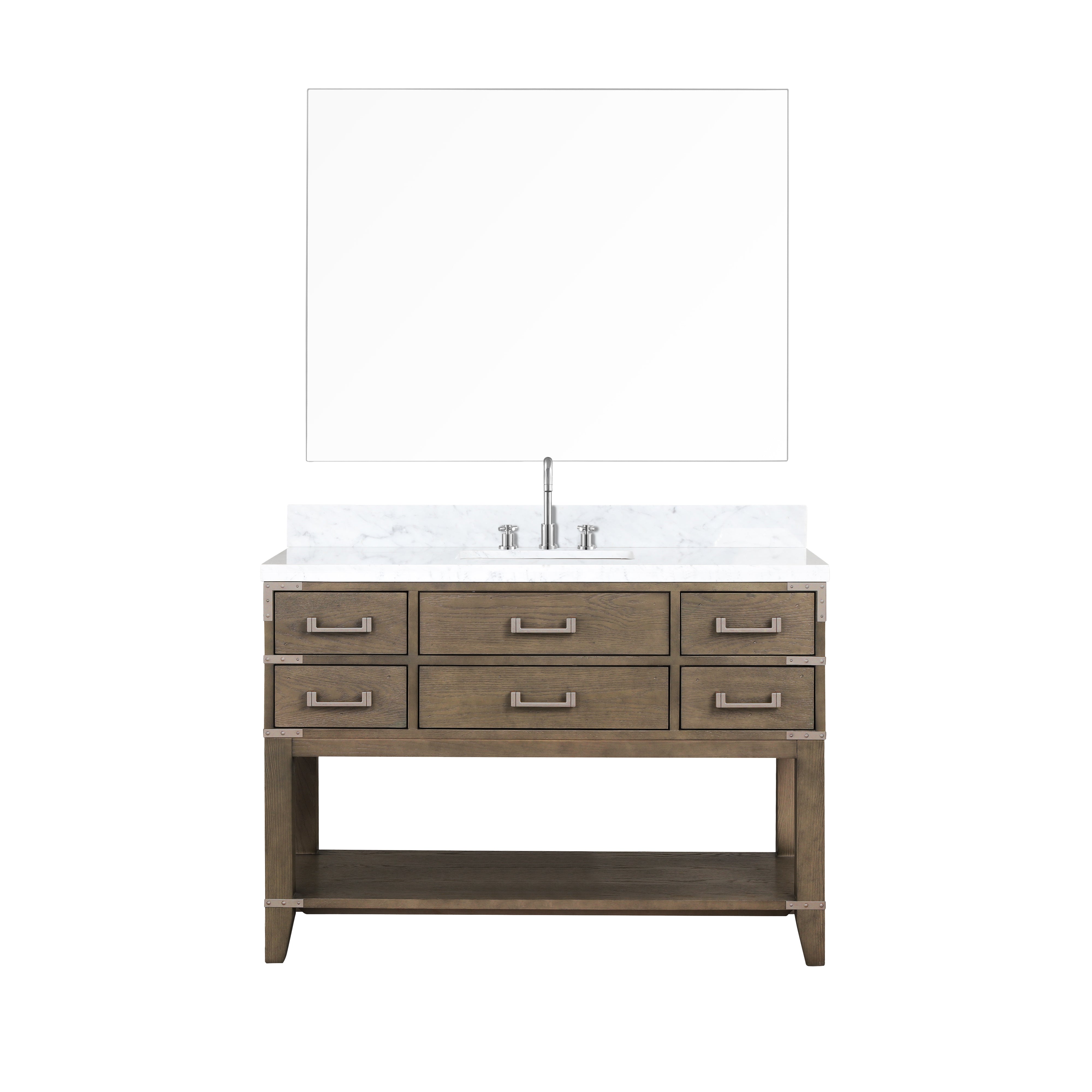 Lexora Norwalk 48 in W x 22 in D Single Bath Vanity