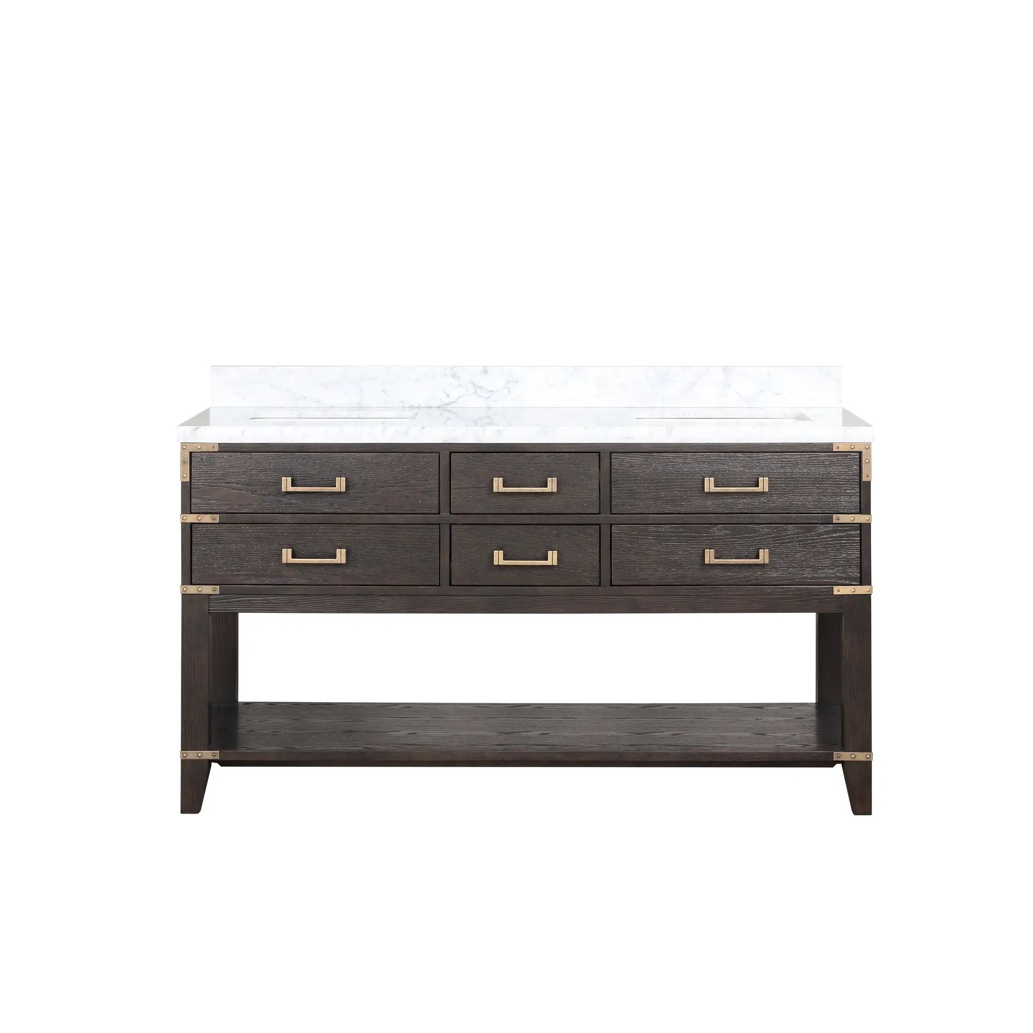 Lexora Norwalk 60 in W x 22 in D Double Bath Vanity by Lexora