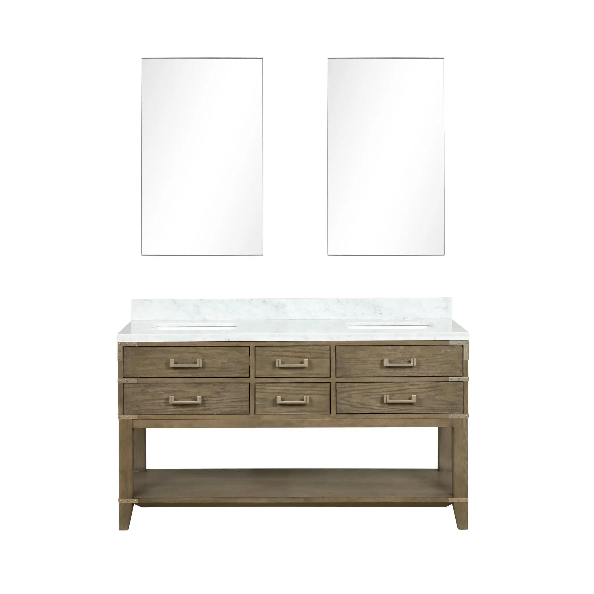 Lexora Norwalk 60 in W x 22 in D Double Bath Vanity by Lexora