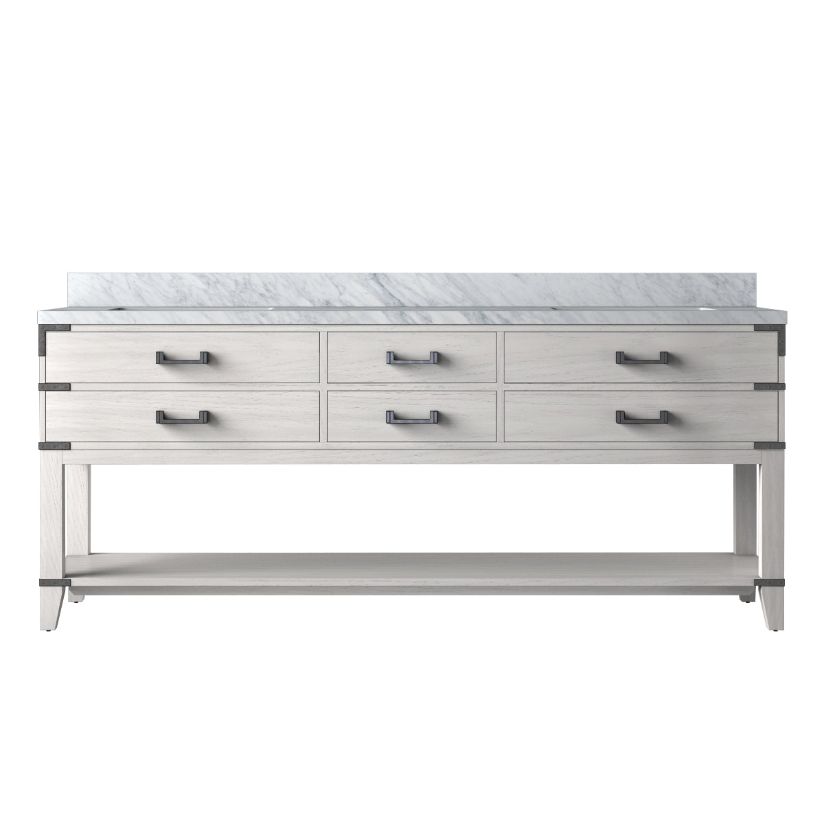Lexora Norwalk 80 in W x 22 in D Double Bath Vanity by Lexora