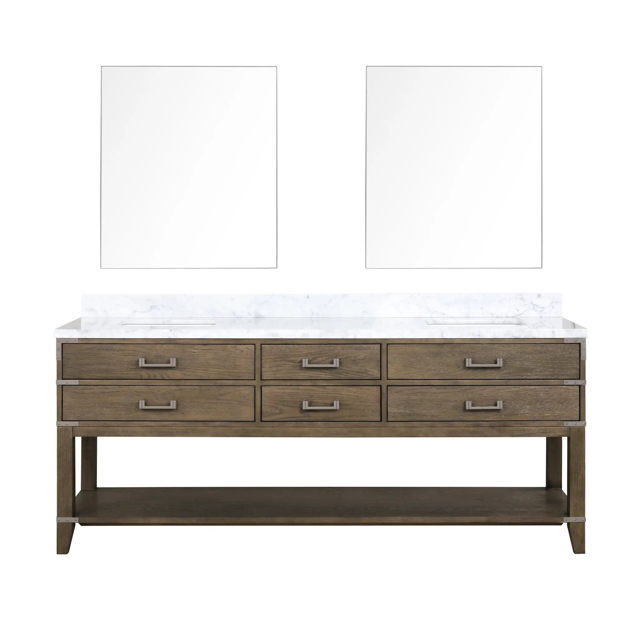 Lexora Norwalk 80 in W x 22 in D Double Bath Vanity by Lexora