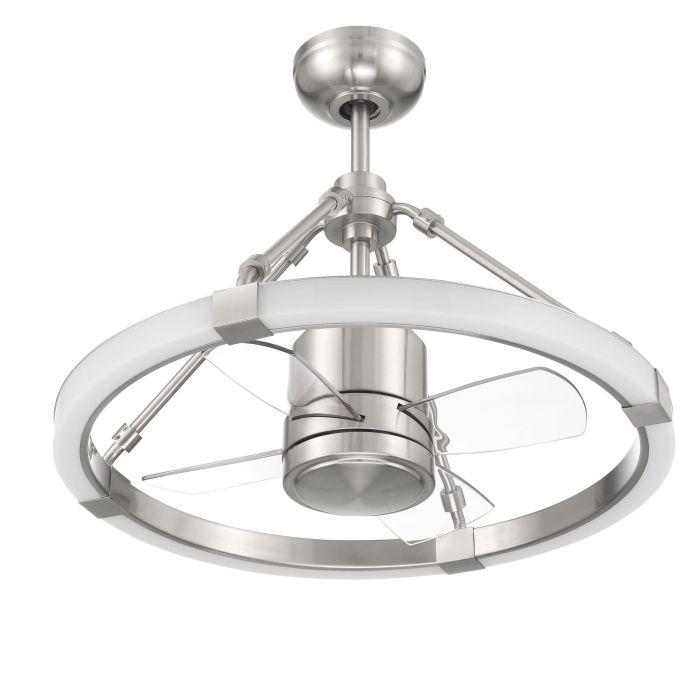 brushed polished nickel ceiling fans