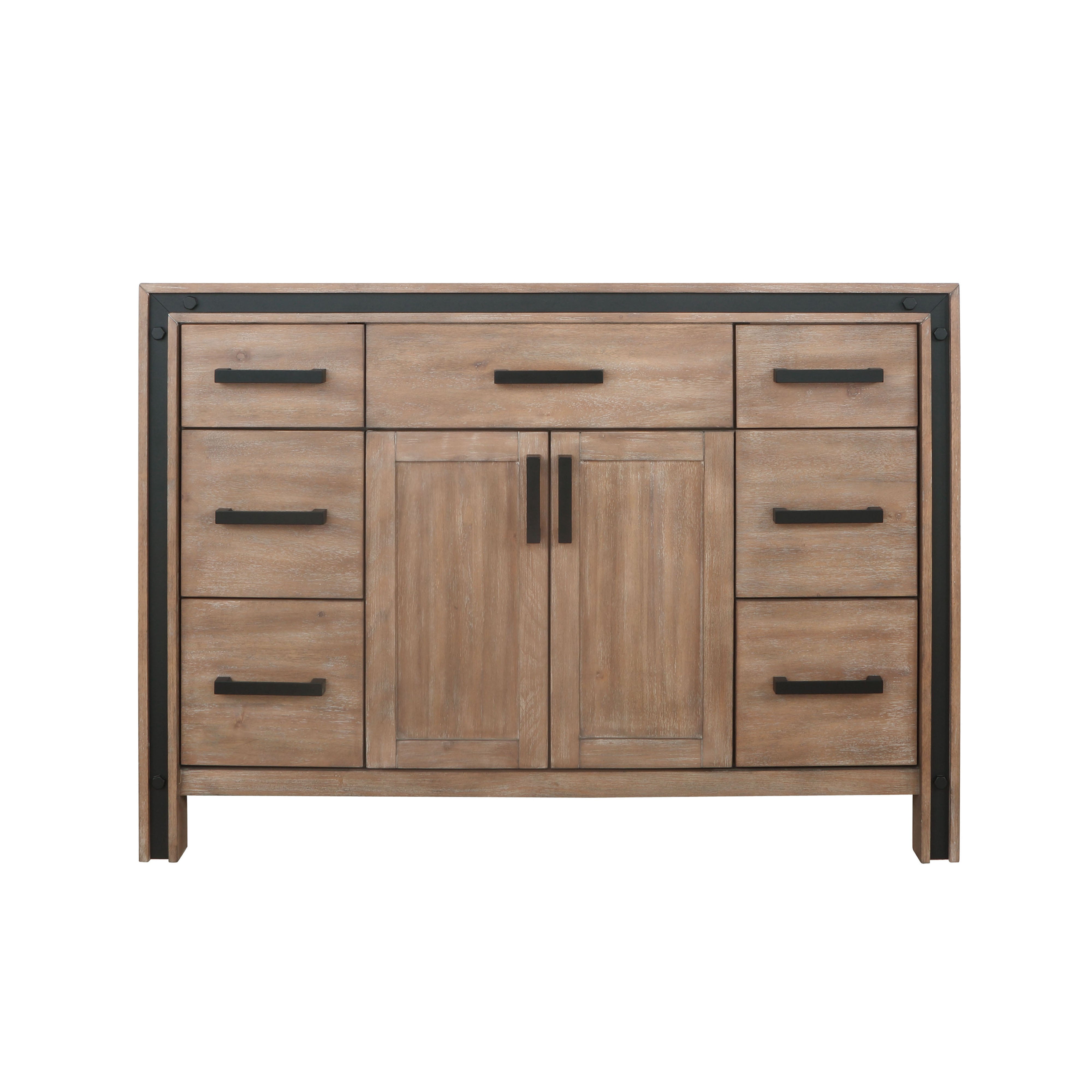 Lexora Ziva 48 in W x 22 in D Bath Vanity