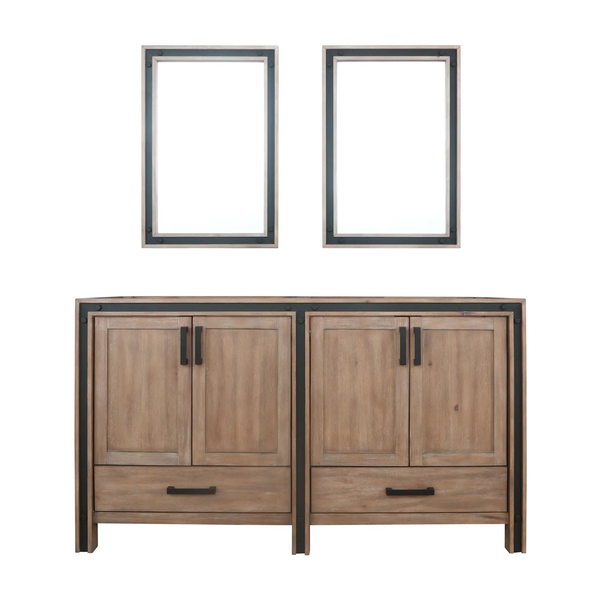 Lexora Ziva 60 in W x 22 in D Double Bath Vanity by Lexora