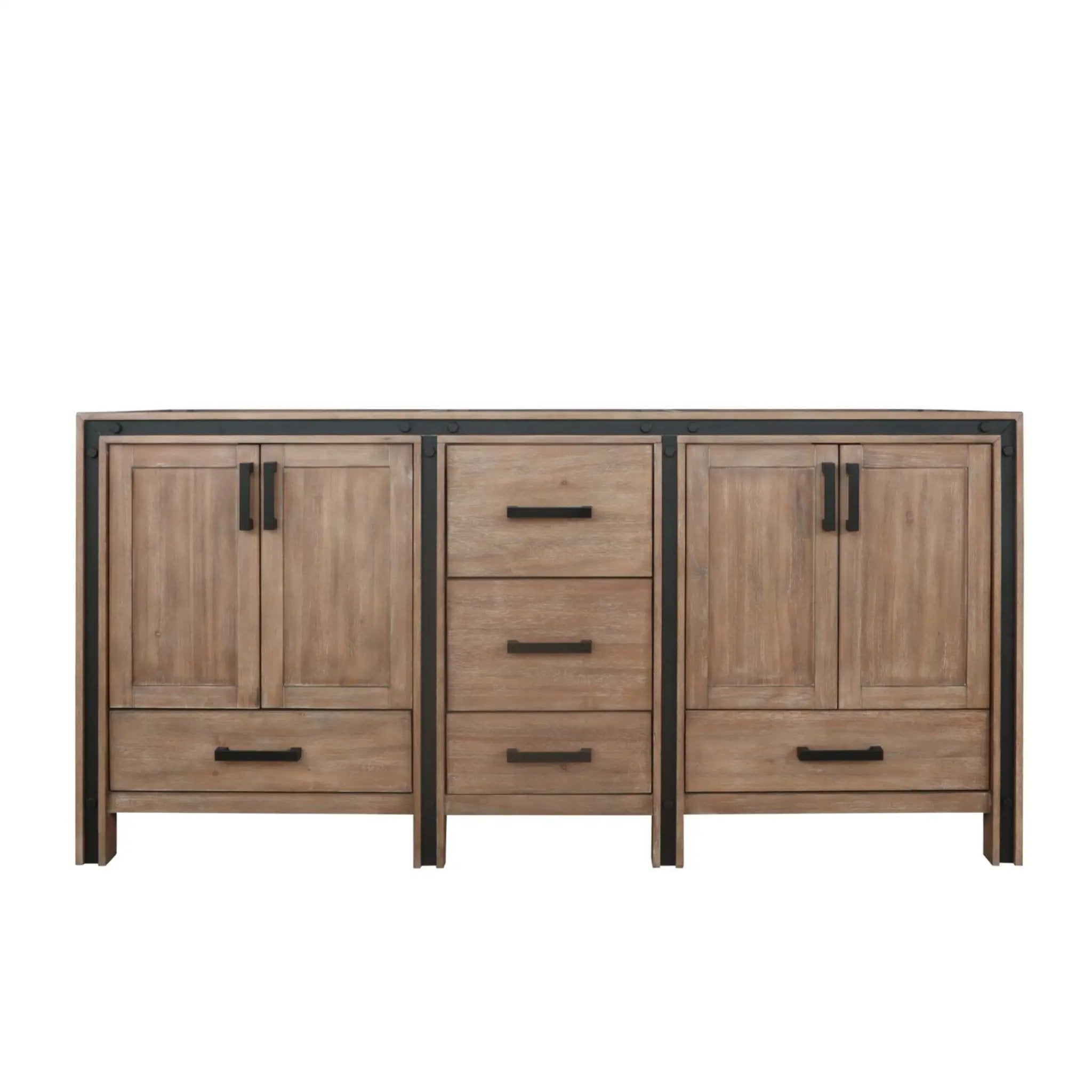 Lexora Ziva 72 in W x 22 in D Double Bath Vanity by Lexora