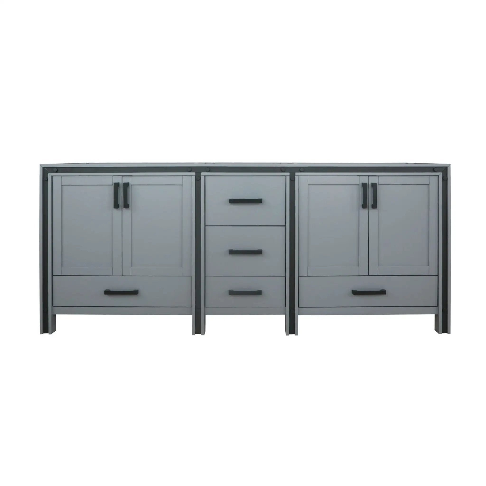 Lexora Ziva 80 in W x 22 in D Double Bath Vanity by Lexora