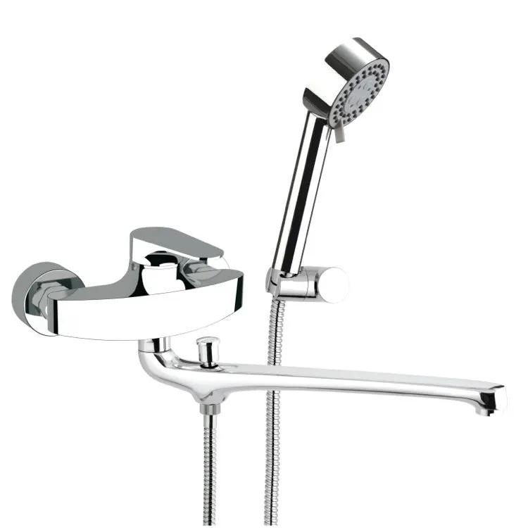 chrome tub filler