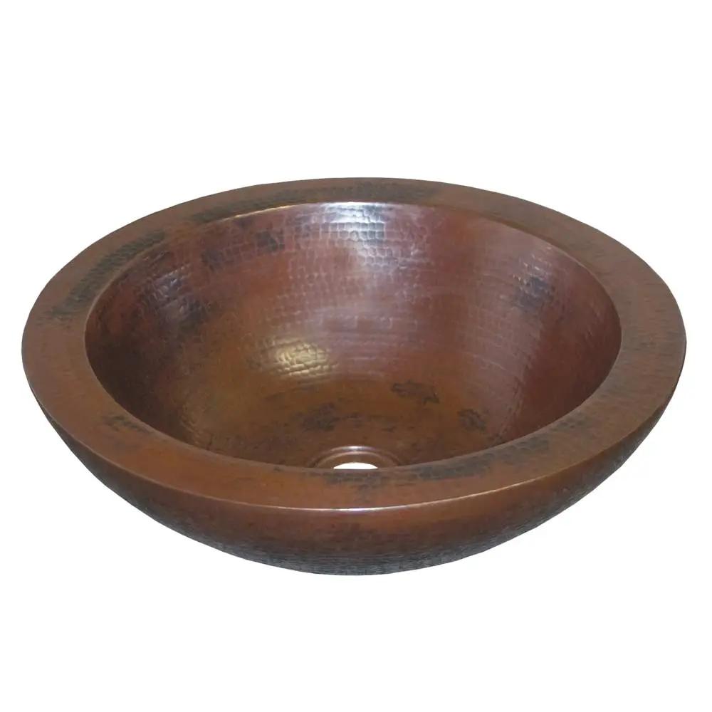 antique copper bathroom sink