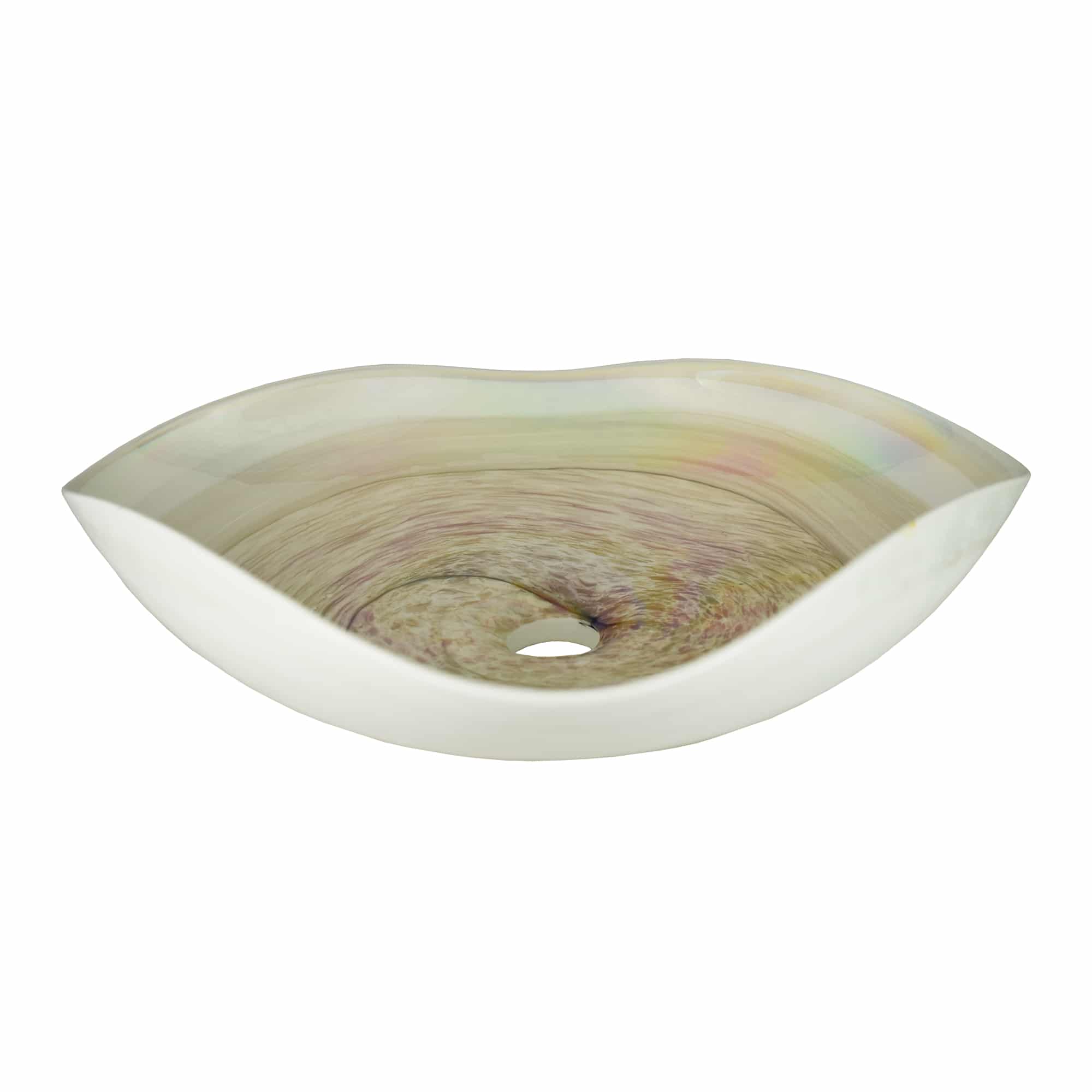 Native Trails Lido 14.75" Glass Vessel Bathroom Sink
