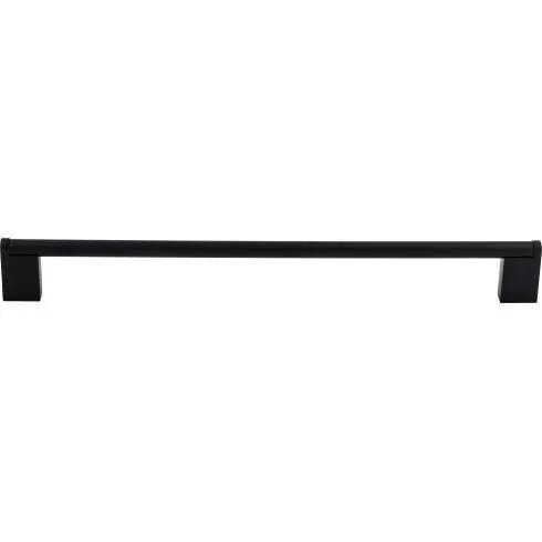 flat black bar pull