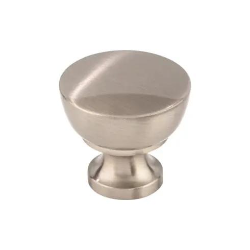 brushed satin nickel knob