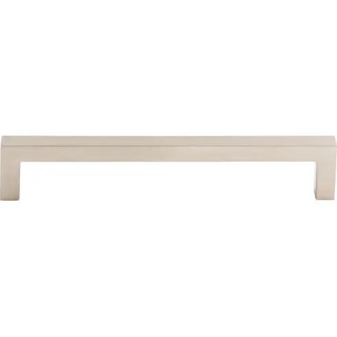 brushed satin nickel bar pull