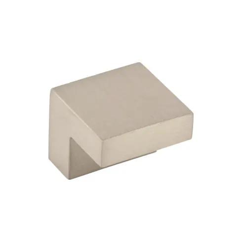 brushed satin nickel knob