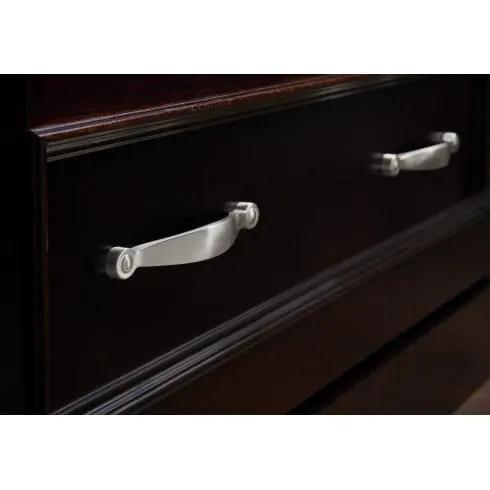 polished nickel pull