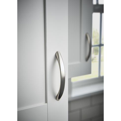 polished nickel pull