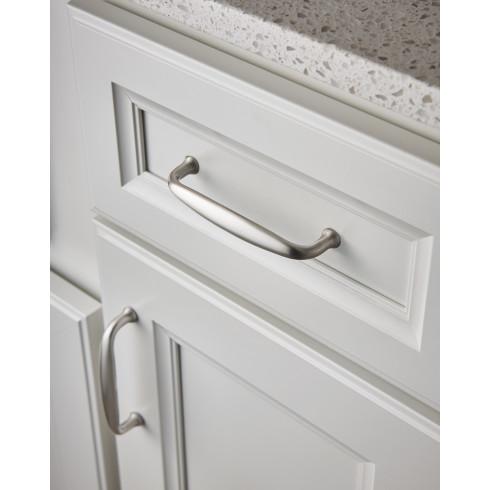 brushed satin nickel pull