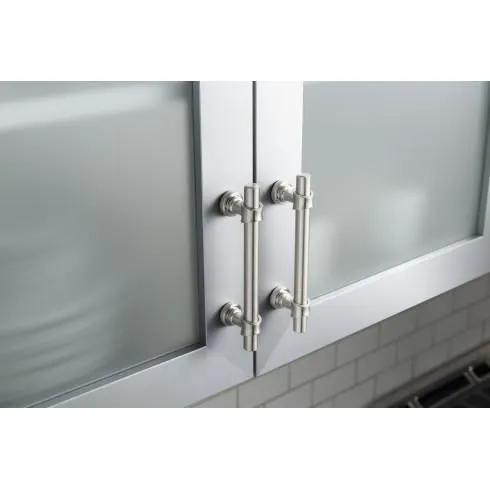 polished nickel pull