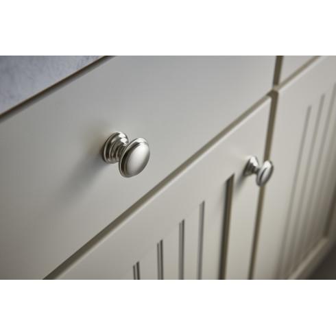 polished nickel knob