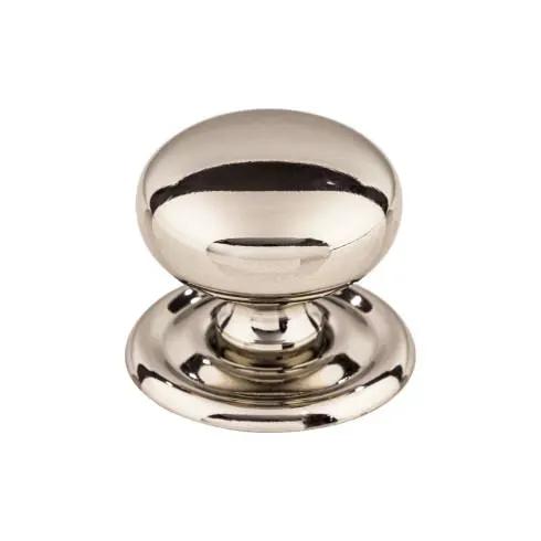 Top Knobs Victoria Knob 1 1/4 Inch w/Backplate by Top Knobs