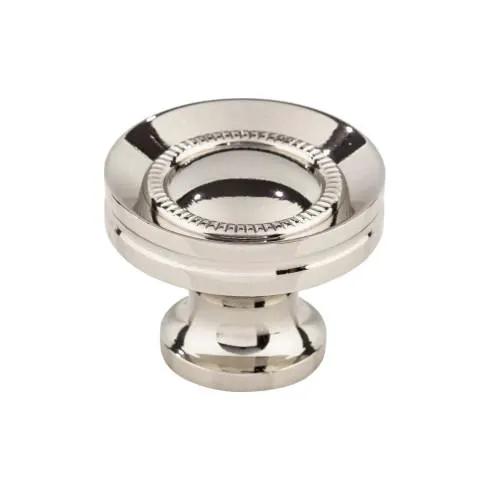 Top Knobs Button Faced Knob 1 1/4 Inch by Top Knobs
