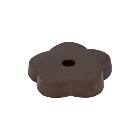 Top Knobs Aspen Flower Backplate 1 Inch by Top Knobs