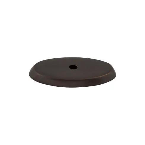 Top Knobs Aspen Oval Backplate 1 3/4 Inch by Top Knobs