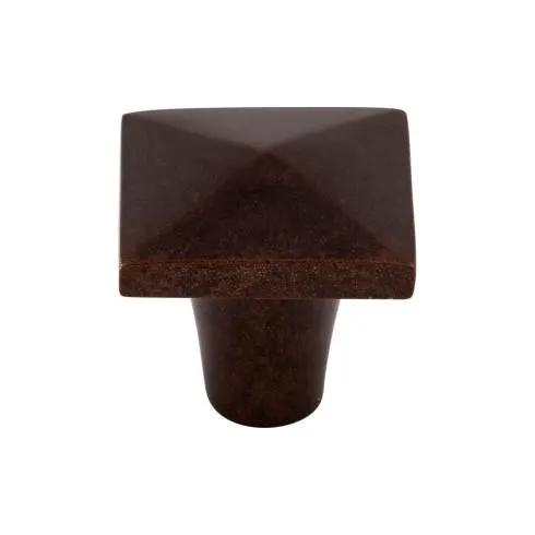 Top Knobs Aspen Square Knob 1 1/4 Inch by Top Knobs